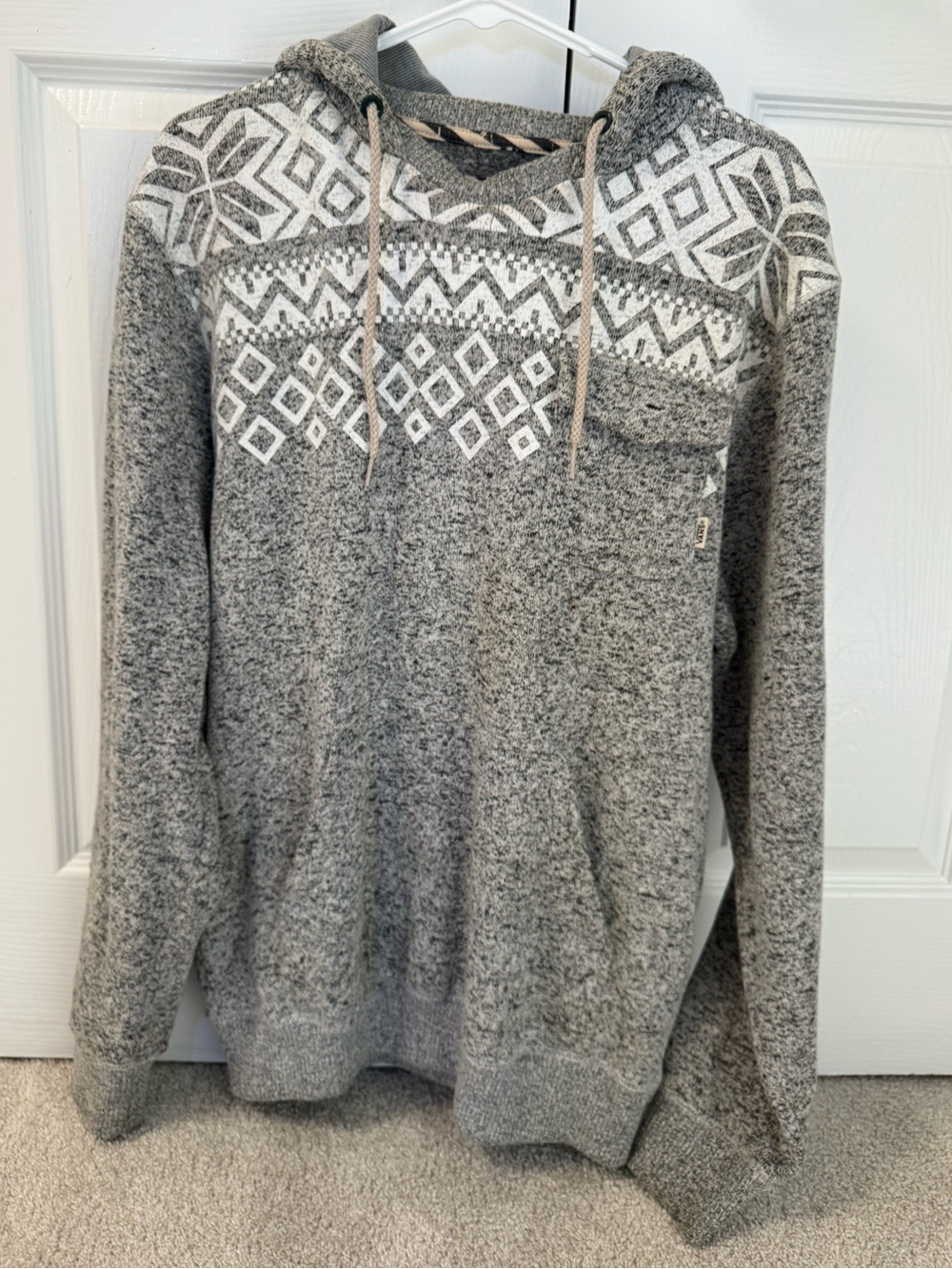 Vans Off The Wall Hoodie | Men’s Medium Pullover Hooded Sweater